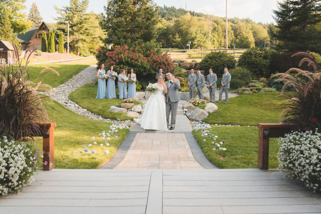 Valley Wedding Garden Ceremony